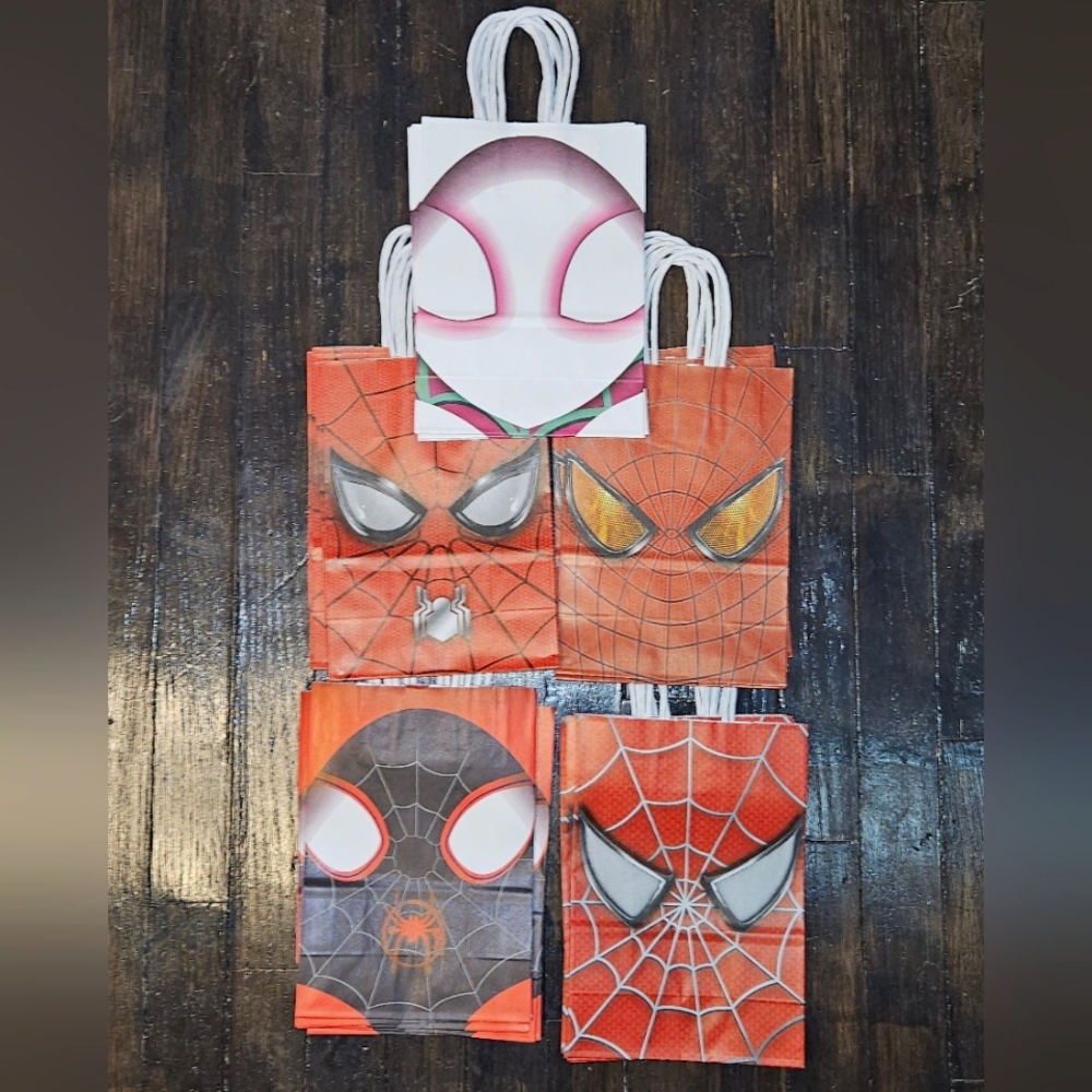 Spidey-Man And His Amazing Friends Themed Gift Bags